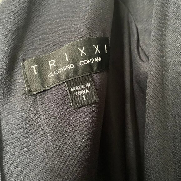 Trixxi V Neck Fit & Flare Floral Pleated Skirt Dress - Picture 11 of 15